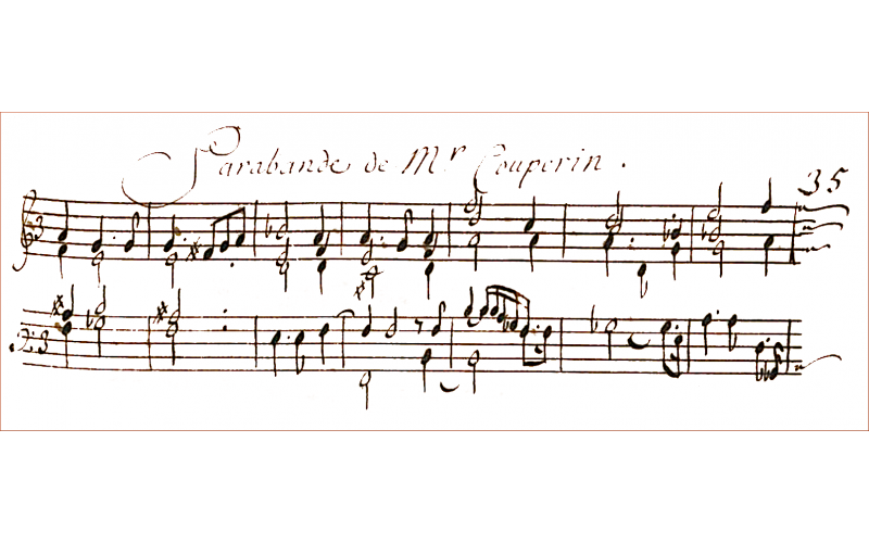 Louis COUPERIN - Sarabande a4 (transcription pour les violes)